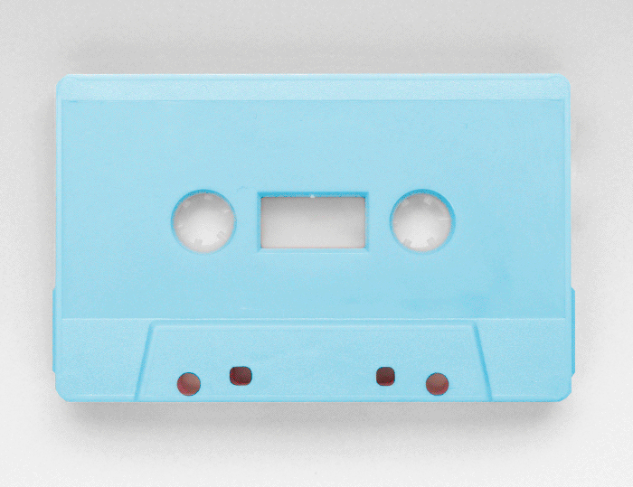 Pink-Blue solid cassette