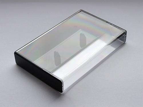 Black-clear case with pins