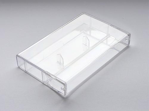 All-clear case with pins